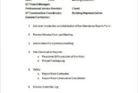 Construction Meeting Minutes Template 15+ Free Sample Inside Amazing Introduction Meeting Agenda
