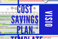 Cost Savings Plan Template (Visio) | Savings Plan, How To Pertaining To Cost Management Plan Template