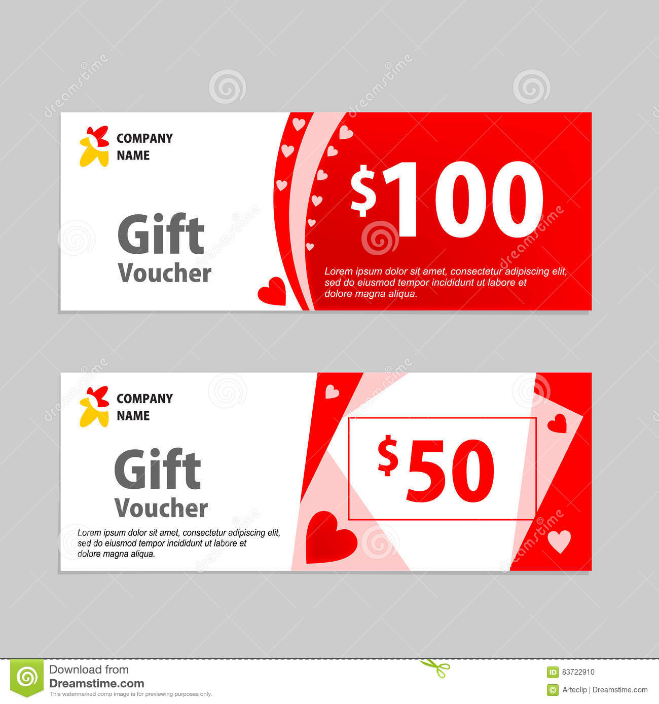 Creative Gift Voucher Template Stock Illustration With Regard To Fascinating Netball Certificate Templates Free 17 Concepts
