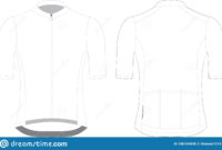 Cycling Jersey Template Stock Illustrations 1,930 Pertaining To Blank Cycling Jersey Template