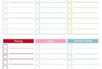 Daily Cleaning Checklist Editable Printable Pdf Instant In Amazing Blank Checklist Template Pdf