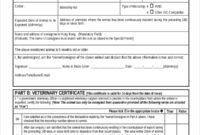 Dog Vaccination Certificate Template Best Templates With Fresh Rabies Vaccine Certificate Template