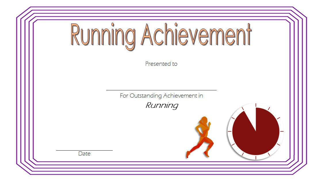Download 10+ Running Certificate Templates Free In Fresh Finisher Certificate Template