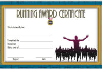 Download 10+ Running Certificate Templates Free With Fresh Finisher Certificate Template
