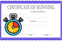 Download 10+ Running Certificate Templates Free Within Fresh Finisher Certificate Template