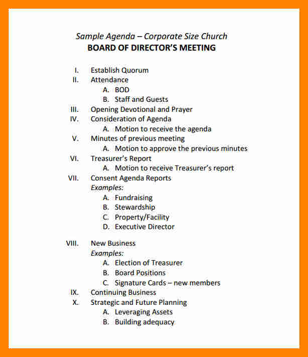 Family Meeting Agenda | Template Business Regarding Family Meeting Agenda Template