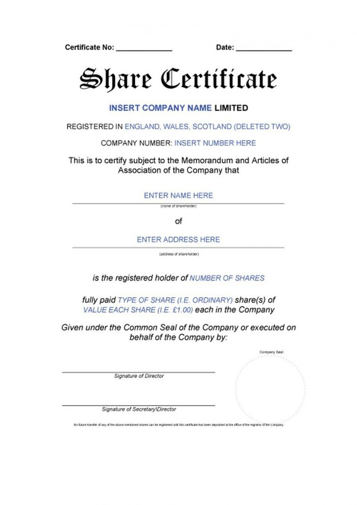 Free 40+ Free Stock Certificate Templates (Word Pdf) ᐅ Throughout Fascinating Corporate Secretary Certificate Template