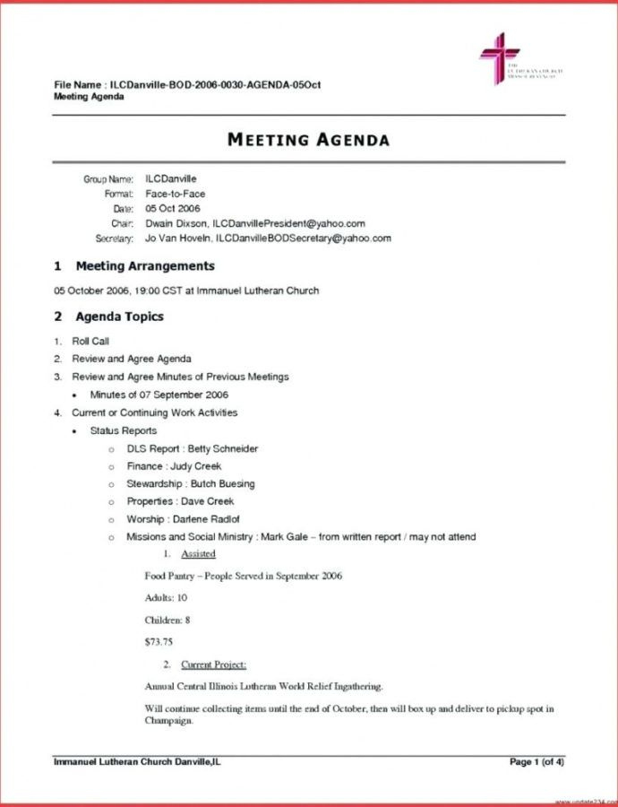 Free Aaic49 Hd Free Agm Agenda Items Clipart Pack 4959 In Restaurant Staff Meeting Agenda Template