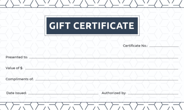 Free Blank Gift Certificate Template In Adobe Illustrator With Regard To Fascinating Gift Certificate Template Publisher