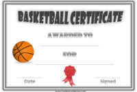 Free Editable &amp; Printable Basketball Certificate Templates In Awesome Basketball Tournament Certificate Template