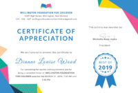 Free Graduation Appreciation Certificate Template In Adobe Inside Certificate Of Recognition Word Template
