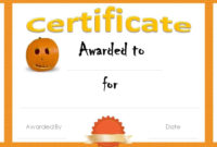 Free Halloween Costume Awards Pertaining To Best Dressed Certificate Templates