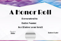 Free Honor Roll Certificate Templates Customize Online Intended For Fantastic Certificate Of Honor Roll Free Templates