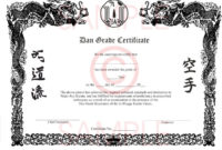 Free Pinjim Moscatello On Prjoects Karate Karate For Fantastic Karate Certificate Template