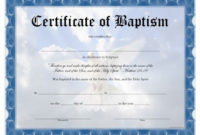 Free Printable Baptism Certificate. Free Printable Baptism Pertaining To Roman Catholic Baptism Certificate Template