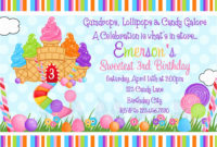 Free Printable Candyland Invitations Yatay Intended For Within New Blank Candyland Template