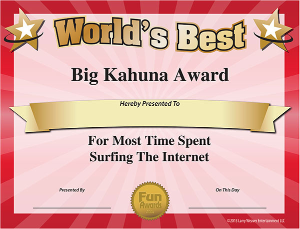Funny Award Ideas: Most Likely To Awards In Simple Most Likely To Certificate Template 9 Ideas