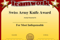 Funny Employee Awards 101 Funny Awards For Employees Pertaining To Awesome Certificate Of Job Promotion Template 7 Ideas