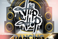 Hip Hop Dancing Studio Free Psd Flyer Template Psdflyer In Hip Hop Certificate Templates