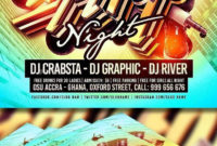 Hip Hop Night Flyer Template For $9 Envato #Flyer # With Fascinating Hip Hop Certificate Templates