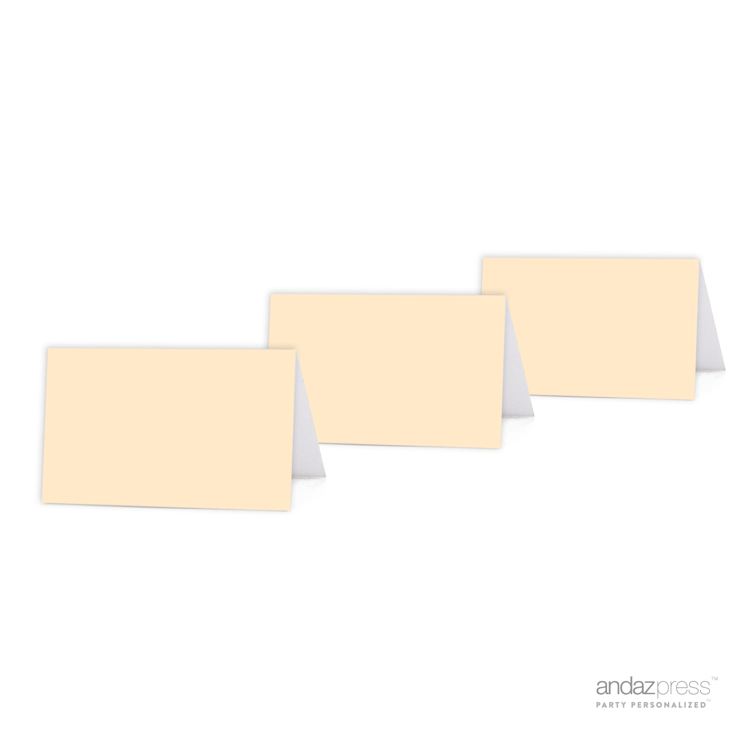 Ivory Color Blank Table Tent Printable Place Cards, 20 Throughout Blank Tent Card Template