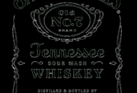 Jack Daniels Logo Transparent #1331 Free Transparent Png Within Blank Jack Daniels Label Template