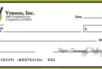 Large Blank Cheque Template In 2021 | Business Checks Pertaining To Fun Blank Cheque Template