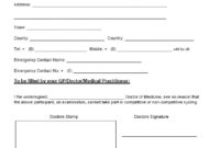 Medical Certificate Form | Templates Free Printable With Regard To Free Australian Doctors Certificate Template