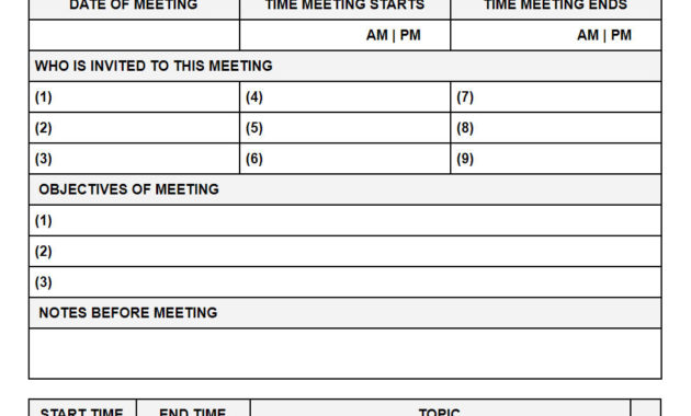 Meeting Agenda Template For Awesome Template For Meeting Agenda And Minutes