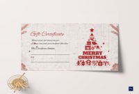 Merry Christmas Gift Certificate Templates Best Business Intended For Merry Christmas Gift Certificate Templates