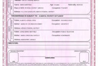 Mexican Marriage Certificate Template Birth Translation Regarding Mexican Birth Certificate Translation Template