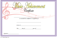 Music Certificate Template For Word Free (12+ Fresh Ideas) Within Awesome Winner Certificate Template Free 12 Designs