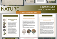 Nature Indesign Ebook Template | Presentation Design Throughout Indesign Presentation Templates