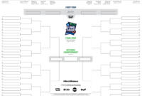 Ncaa Bracket Fill Out Online Milas.westernscandinavia Throughout Free Blank March Madness Bracket Template