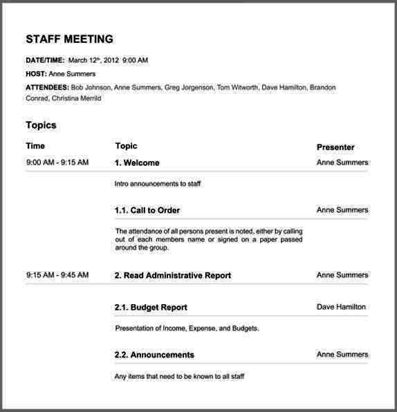 Nonprofit Board Meeting Agenda Template Sample Templates With Amazing Sample Board Meeting Agenda Template