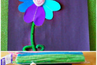 Paint Sample Flower Craft In The Playroom | Flower Pertaining To Free Certificate For Take Your Child To Work Day