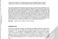 Pdf) Identification Of Causes Of Stillbirth Through In Blank Autopsy Report Template