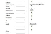 Pin On Cub Scout In Scout Committee Meeting Agenda Template