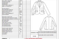 Pin On Fashion Apparel Tech Pack Templates With Fashion Cost Sheet Template