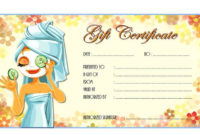 Pin On Free Spa Gift Certificate Templates For Word Intended For Fresh Spa Gift Certificate