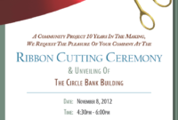 Pin On Military Inspiration With Regard To Fascinating Ribbon Cutting Ceremony Agenda