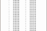 Pin On Testing For New Blank Answer Sheet Template 1 100