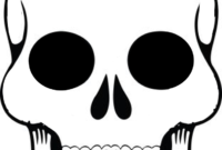 Pinjennifer Villarreal On Pencil Art | Skull Template For Free Blank Sugar Skull Template