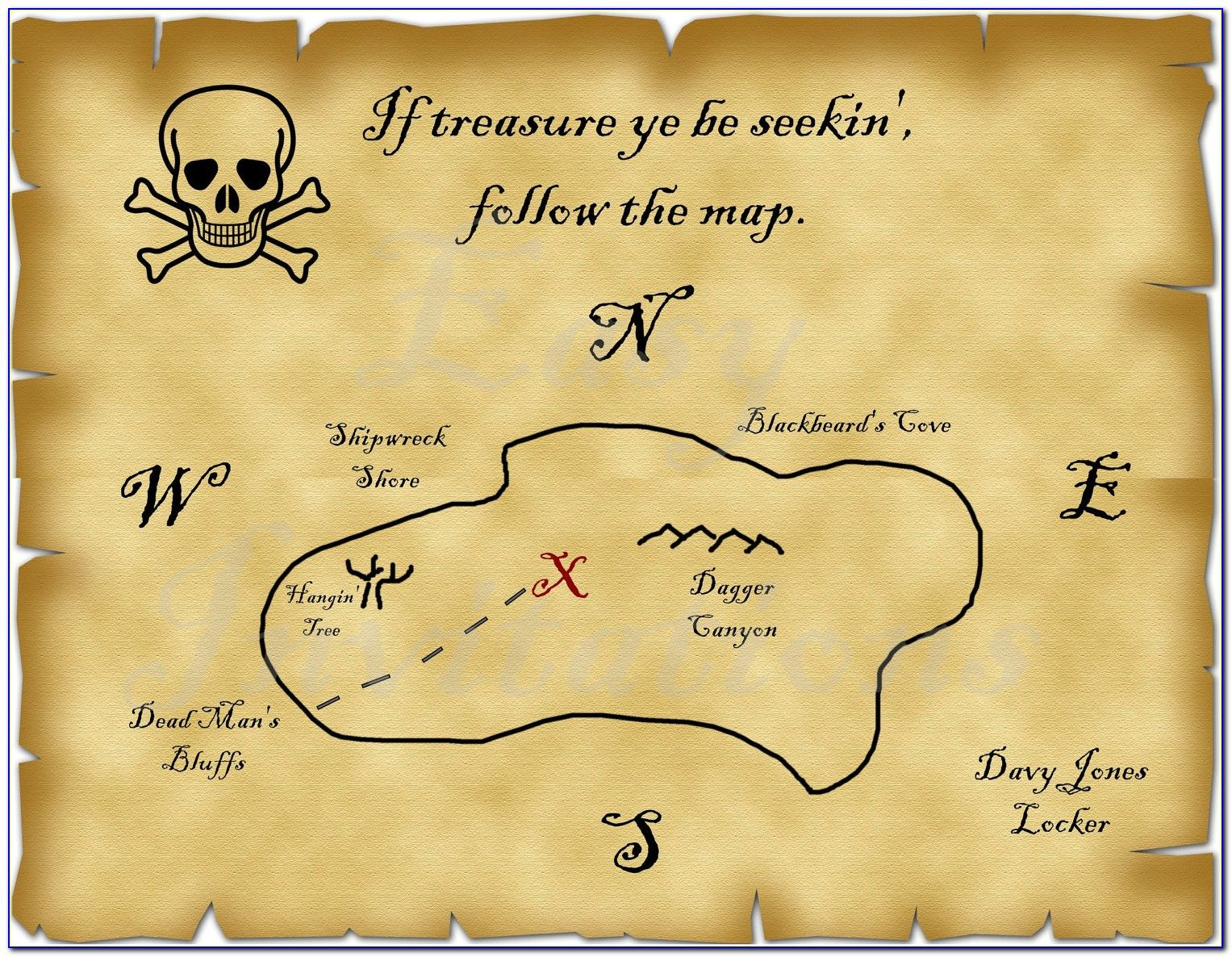 Pirate Maps Printable Maps : Resume Examples #J3Dwqe4Olp Regarding Blank Pirate Map Template