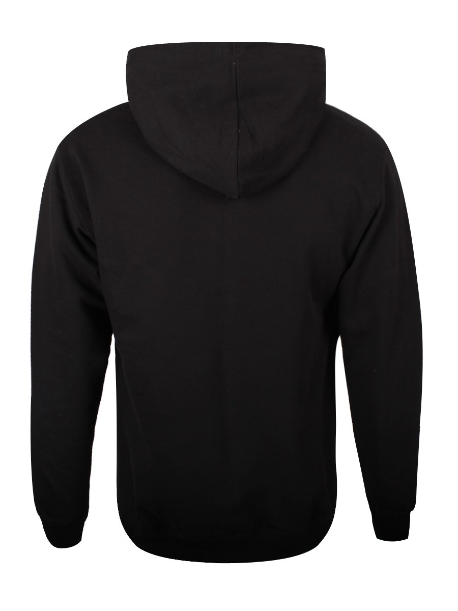 Plain Black Ladies Zipped Hoodie Buy Online At Intended For Blank Black Hoodie Template