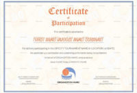 Player Of The Day Certificate Template New Athletic With Regard To Awesome Athletic Certificate Template