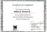 Printable Doc File Free Training Completion Certificate With Regard To Free Certificate Of Completion Template Free Printable