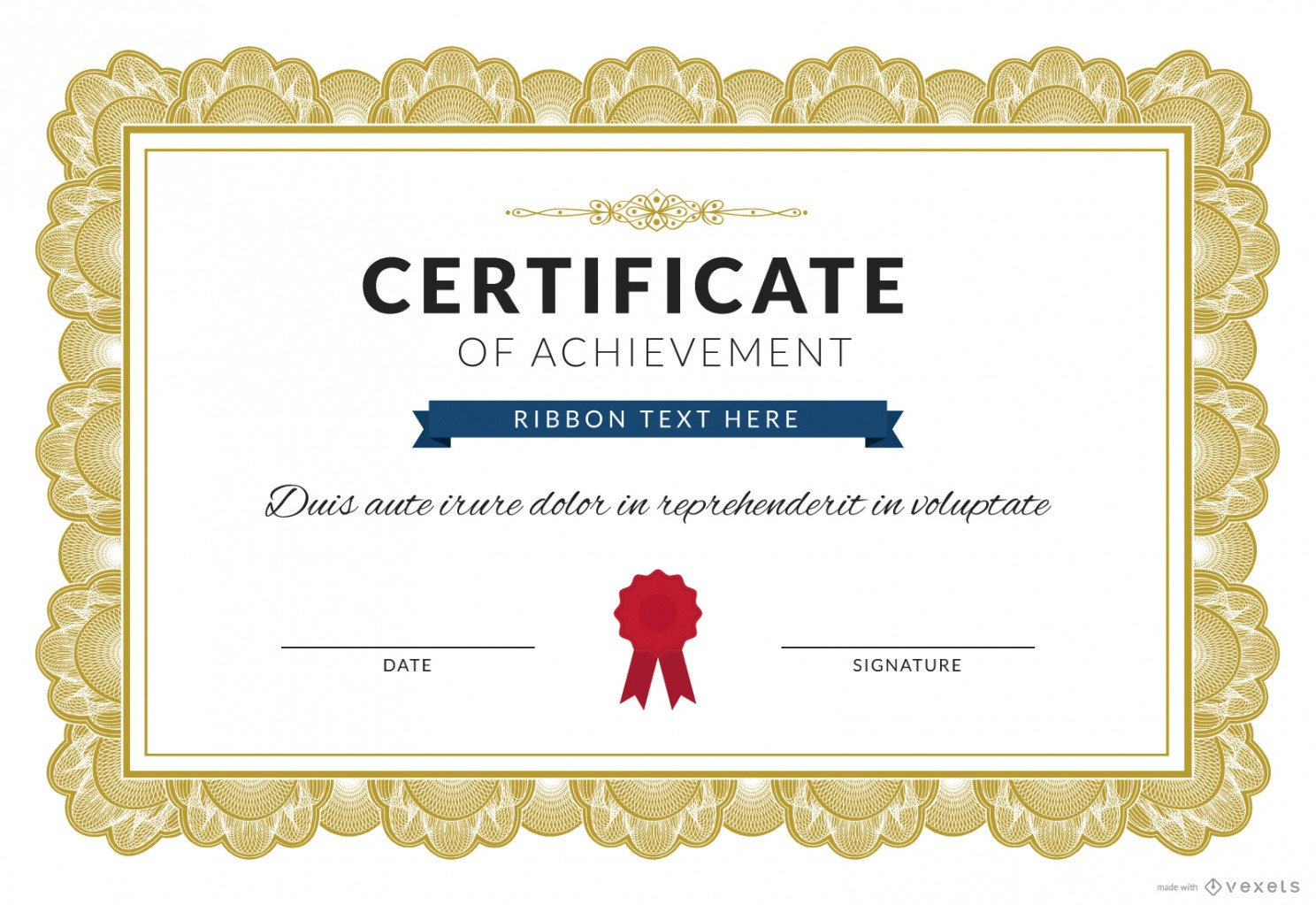 Printable Lifetime Achievement Award Certificate Template For Fascinating Award Certificate Template Powerpoint