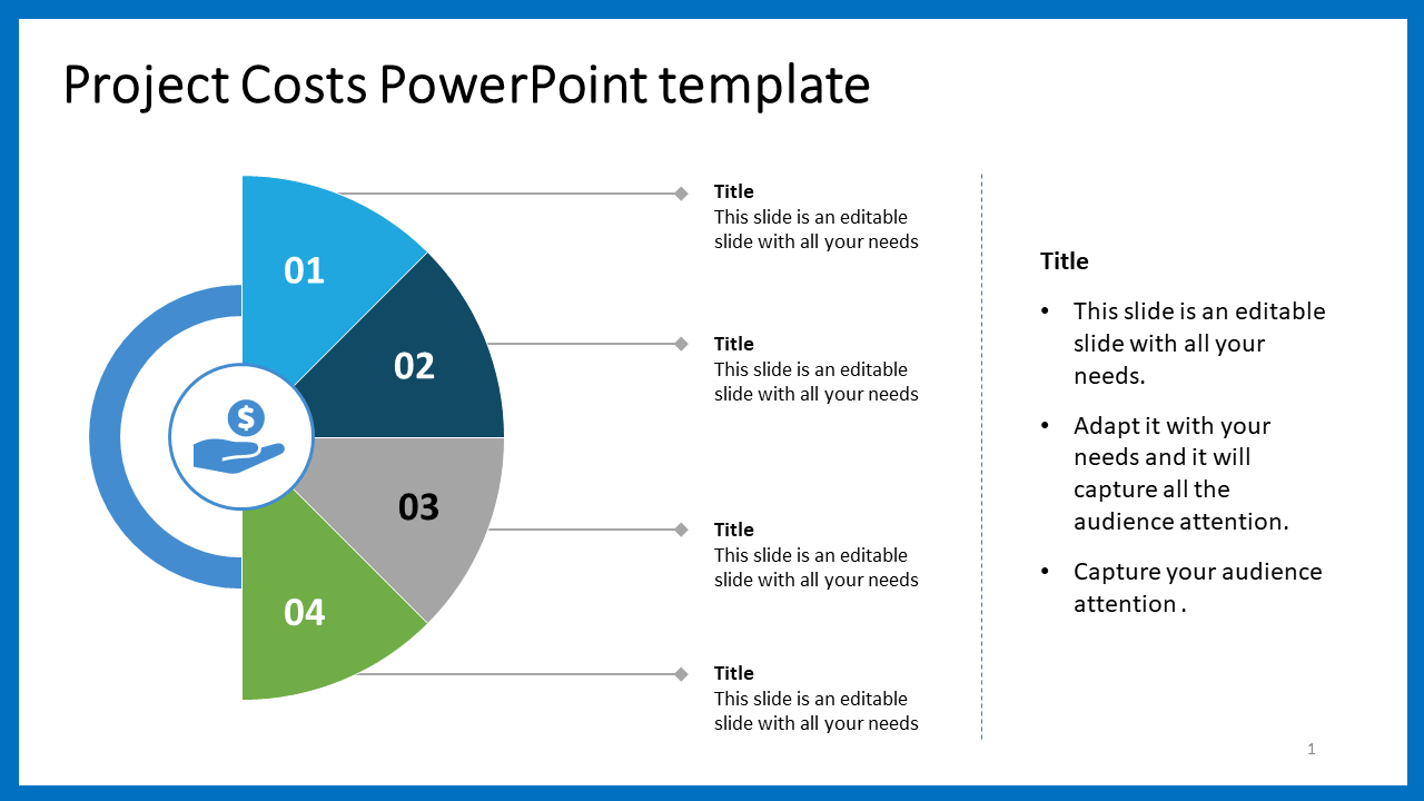 Project Costs Powerpoint Template Inside Cost Presentation Template