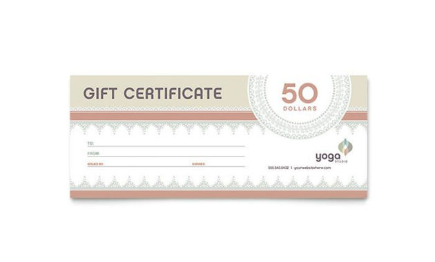 Publisher Gift Certificate Template 7 Best Templates Intended For Gift Certificate Template Publisher